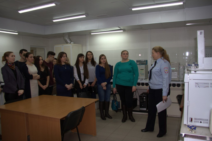 Студенты академии посетили Управление организации дознания МВД