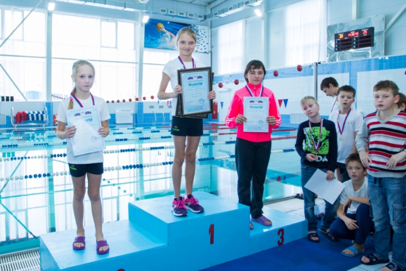 Соревнования для детей прошли в бассейне СГЮА
