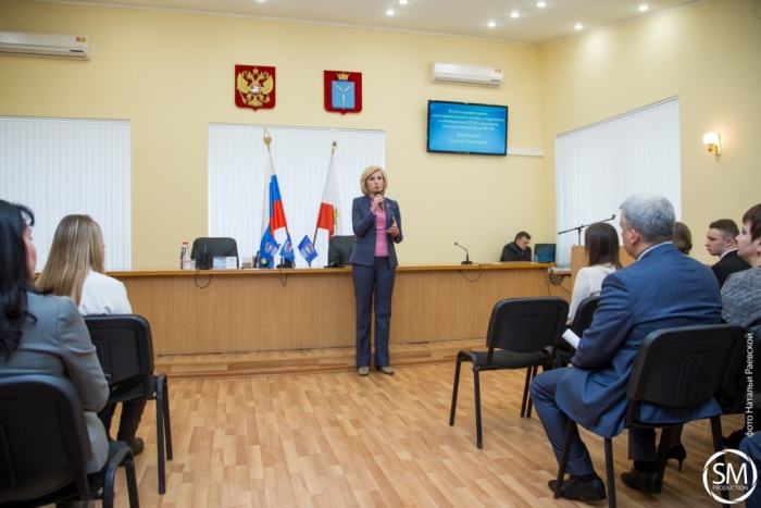 Ольга Баталина встретилась с преподавателями и студентами СГЮА