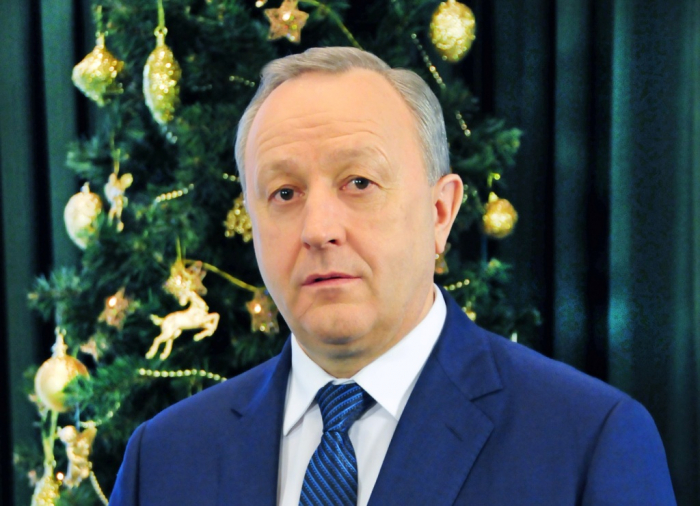 Поздравление губернатора В.В.Радаева с Новым годом