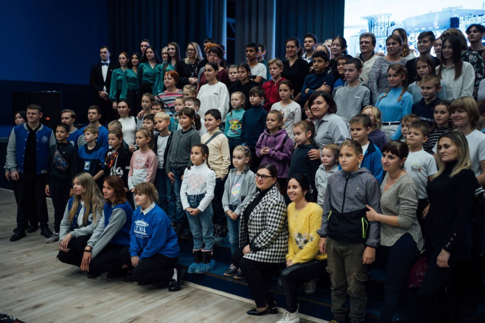 В СГЮА в рамках социального проекта побывали дети Донбасса